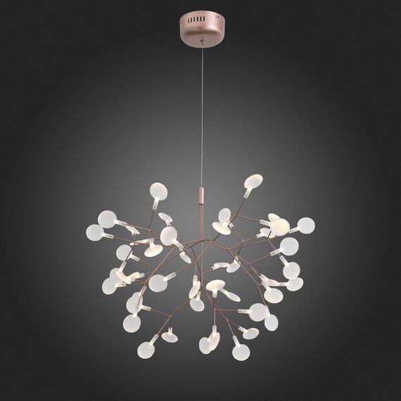 ST LUCE SL379.203.45 Люстра подвесная ST-Luce Медный/Белый LED 45*0,5W 3500K RAFINA, изображение 3