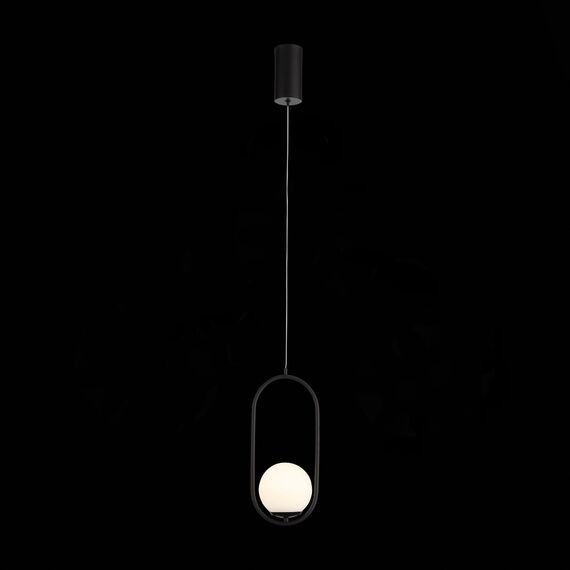 ST LUCE SL395.403.01 Подвес ST-Luce Черный/Белый LED 1*8W 4000K, изображение 5