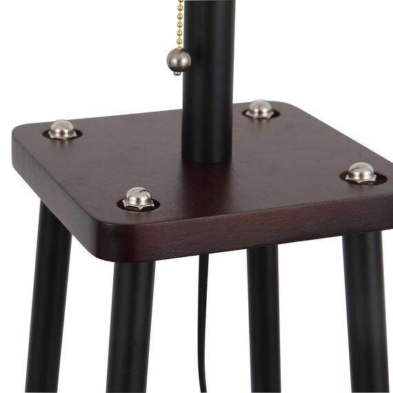 ST LUCE SLE302.405.01 Торшер ST-Luce Черный, Коричневый/Бежевый E27 1*40W (из 2-х коробок), изображение 5