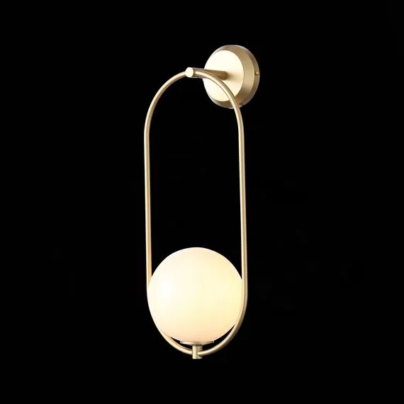 ST LUCE SL1118.201.01 Светильник настенный ST-Luce Золотистый/Белый E14 1*40W, изображение 5