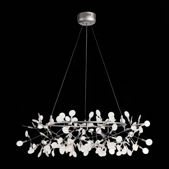 ST LUCE SL379.103.135 Люстра подвесная ST-Luce Серебристый/Белый LED 135*0,3W 3500K, изображение 6