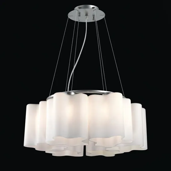 ST LUCE SL116.503.06 Люстра подвесная ST-Luce Серебристый/Белый E27 6*60W, изображение 4