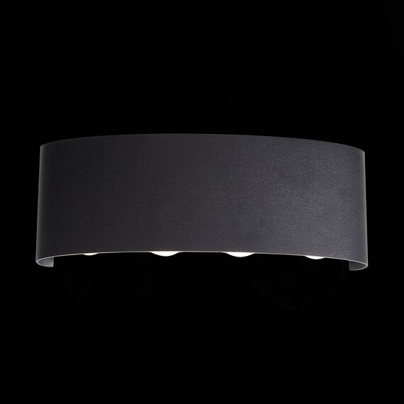 ST LUCE SL089.401.08 Светильник уличный настенный ST-Luce Черный кварцевый LED 8*1W 4000K, изображение 7