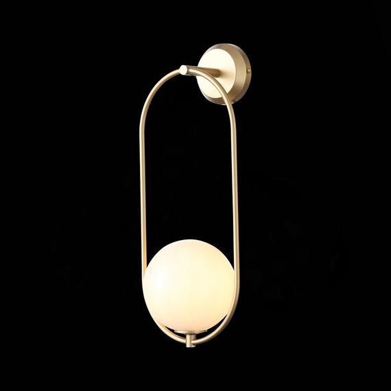 ST LUCE SL1118.201.01 Светильник настенный ST-Luce Золотистый/Белый E14 1*40W, изображение 6