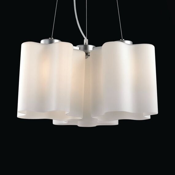 ST LUCE SL116.503.03 Люстра подвесная ST-Luce Серебристый/Белый E27 3*60W, изображение 5