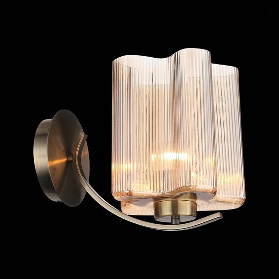 ST LUCE SL117.301.01 Бра ST-Luce Бронзовый/Янтарный E27 1*60W, изображение 6