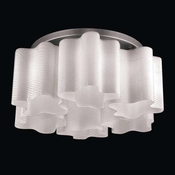 ST LUCE SL117.502.06 Люстра потолочная ST-Luce Серебристый/Белый с полосками E27 6*60W, изображение 5