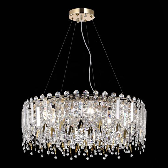 ST LUCE SL1655.203.08 Люстра подвесная ST-Luce Золотистый/Прозрачный E14 8*40W, изображение 5