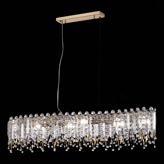 ST LUCE SL1655.213.06 Люстра подвесная ST-Luce Золотистый/Прозрачный E14 6*40W, изображение 5