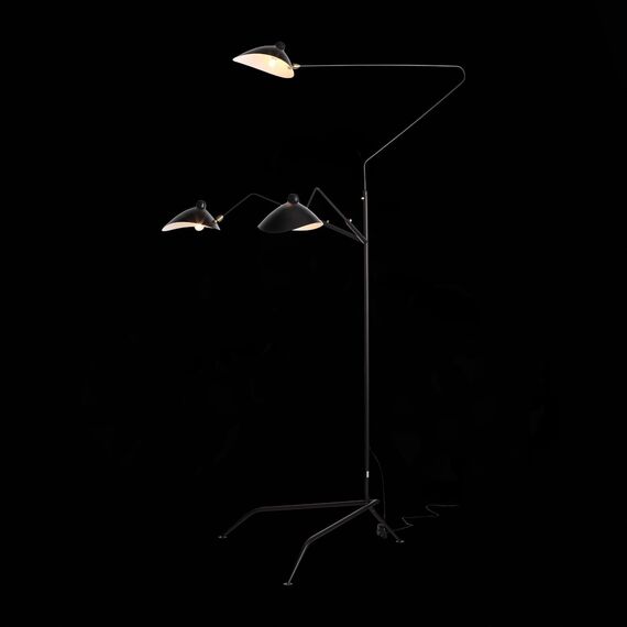 ST LUCE SL305.405.03 Торшер ST-Luce Черный/Черный, Белый E27 3*60W, изображение 5