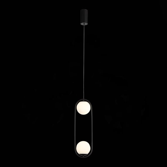 ST LUCE SL395.403.02 Подвес ST-Luce Черный/Белый LED 2*8W 4000K, изображение 4