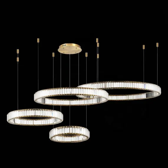 ST LUCE SL1622.303.04 Люстра подвесная ST-Luce Латунь/Прозрачный LED 1*190W 4000K, изображение 4