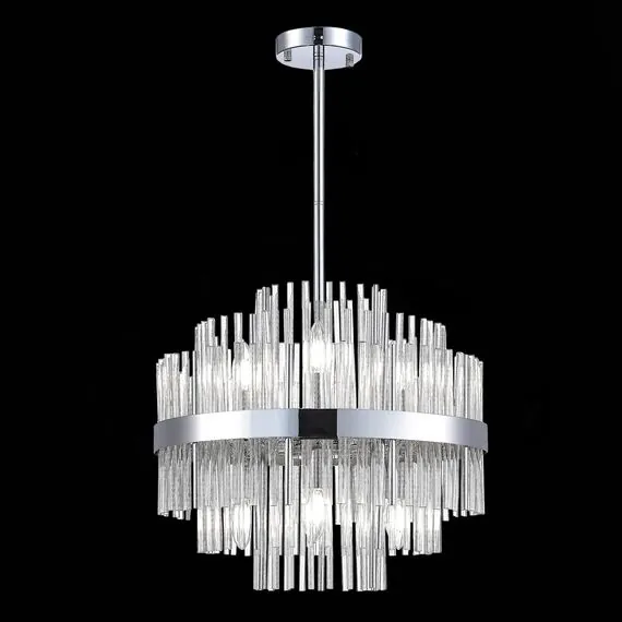 ST LUCE SL1634.103.06 Люстра подвесная ST-Luce Хром/Прозрачный E14 6*60W, изображение 5