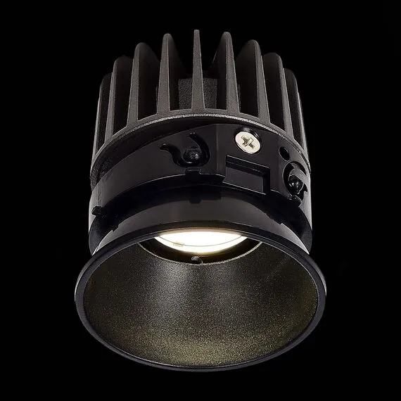 ST LUCE ST851.438.12 Светодиодный модуль Черный LED 1*12W 3000K 960Lm Ra>90 36° IP20 D69xH85 220-240V, изображение 5