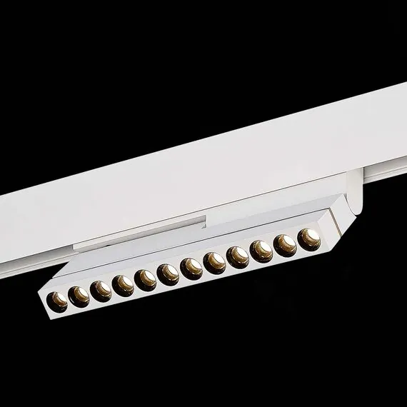 ST LUCE ST805.536.12 Магнитный трековый светильник Белый LED 1*12W 3000K 450Lm Ra>90 36° IP20 L220xW22xH117, изображение 5