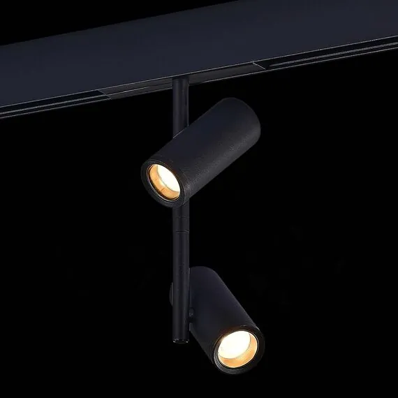 ST LUCE ST808.436.16 Магнитный трековый светильник Черный LED 1*16W 3000K 950Lm Ra>90 36° IP20 D45xH240 48VV, изображение 8