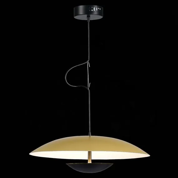 ST LUCE SL6502.203.01 Светильник подвесной ST-Luce Золотистый,Черный/Золотистый LED 1*35W 3000K, изображение 5