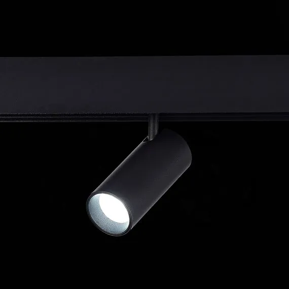 ST LUCE ST375.406.07 Магнитный трековый светильник SMART Черный LED 1*7W 2700K-6500K 630Lm Ra90 36° IP20 L10, изображение 5