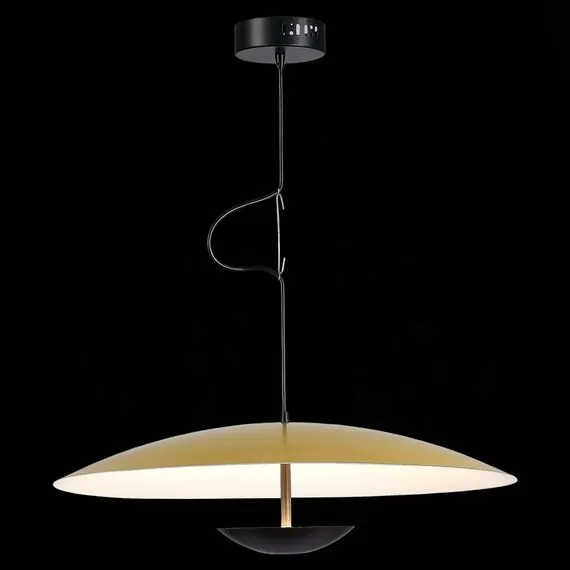 ST LUCE SL6502.213.01 Светильник подвесной ST-Luce Золотистый,Черный/Золотистый LED 1*40W 3000K, изображение 4