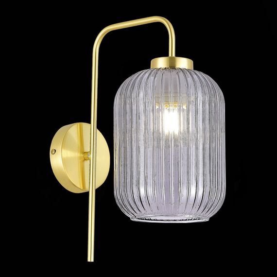 ST LUCE SL1154.321.01 Бра ST-Luce Латунь/Дымчатый E27 1*60W, изображение 4