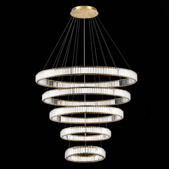 ST LUCE SL1622.313.05 Люстра подвесная ST-Luce Латунь/Прозрачный LED 1*285W 4000K, изображение 5