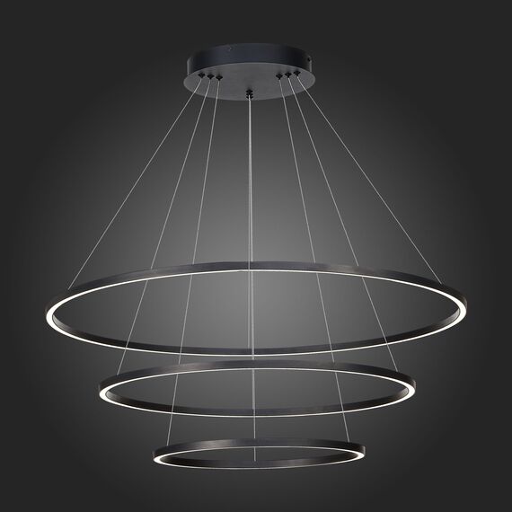 ST LUCE ST605.403.114 Cветильник подвесной SMART Черный/Белый LED 1*114W 2800-6500K, изображение 5