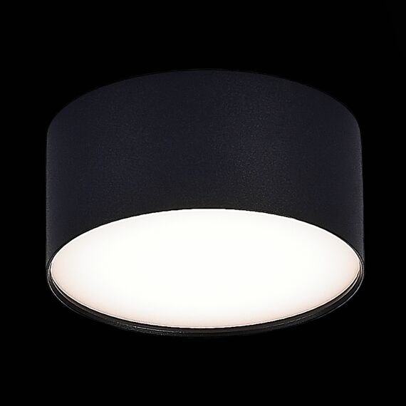 ST LUCE ST606.442.12 Светильник потолочный Черный LED 1*12W 4000K 1 080Lm Ra>90 120° IP20 D120xH55 185-265V, изображение 4