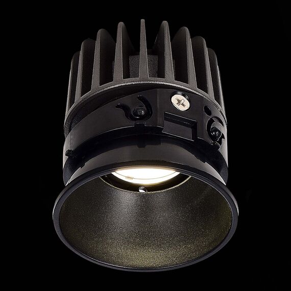 ST LUCE ST851.438.07 Светодиодный модуль Черный LED 1*7W 3000K 560Lm Ra>90 36° IP20 D69xH75 220-240V, изображение 5