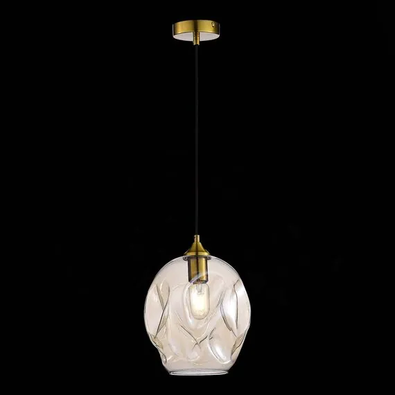 ST LUCE SL1188.313.01 Подвес ST-Luce Латунь/Коньячный E27 1*60W, изображение 6