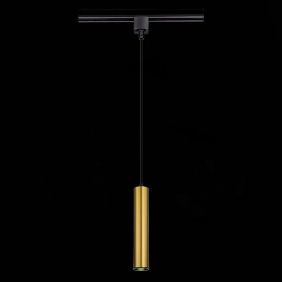 ST LUCE ST151.306.01 Светильник трековый Черный GU10 1*50W IP20 D54xH290 220V Без ламп, изображение 4