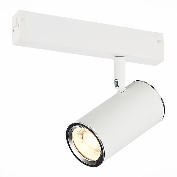 ST LUCE ST504.506.01 Светильник трековый Белый GU10 1*50W  IP20 L104xW54xH111 180-240V Без ламп