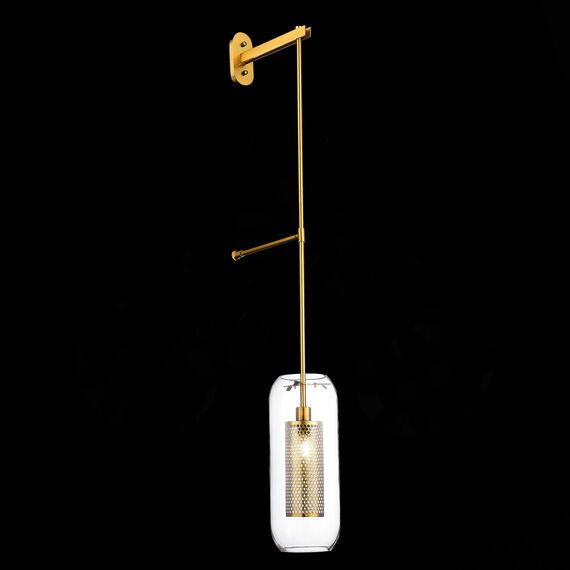 ST LUCE SL1048.311.01 Бра ST-Luce Латунь/Прозрачный E14 1*40W, изображение 6