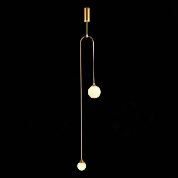 ST LUCE SL1187.203.02 Подвес ST-Luce Золотистый/Белый G9 2*5W 4000K, изображение 6