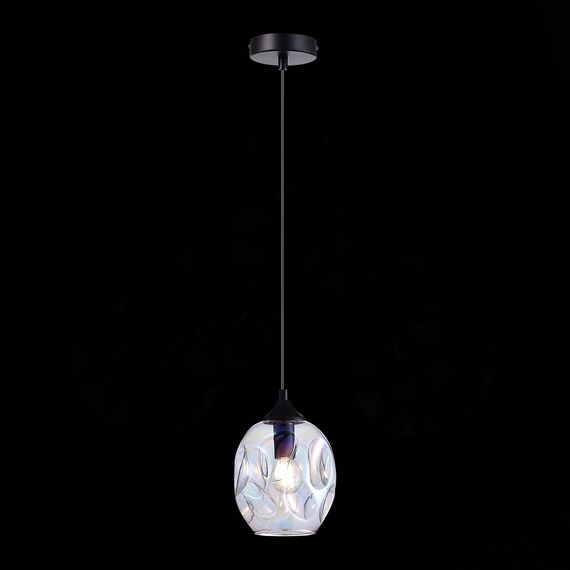 ST LUCE SL1188.403.01 Подвес ST-Luce Черный/Радужный E14 1*40W, изображение 5