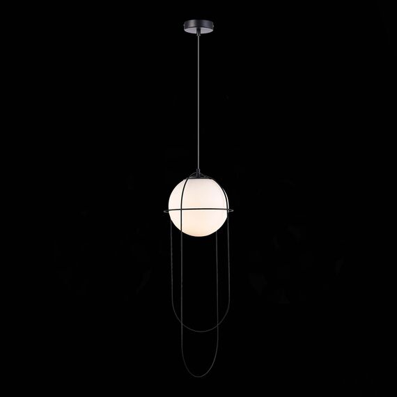 ST LUCE SL1189.403.01 Подвес ST-Luce Черный/Опал E27 1*60W, изображение 5
