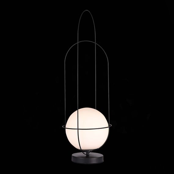 ST LUCE SL1189.404.01 Настольная лампа ST-Luce Черный/Опал E27 1*60W, изображение 3