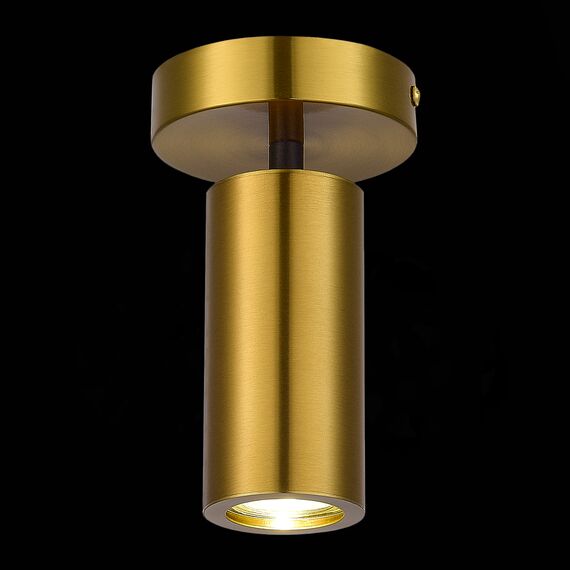 ST LUCE SL1215.402.01 Светильник потолочный ST-Luce Черный, Латунь/Латунь GU10 1*5W 4000K, изображение 4