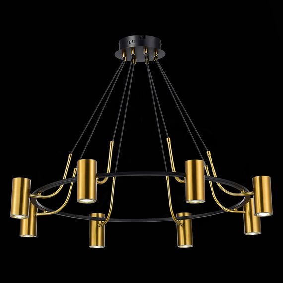 ST LUCE SL1215.403.08 Светильник подвесной ST-Luce Черный, Латунь/Латунь GU10 8*5W 4000K, изображение 5