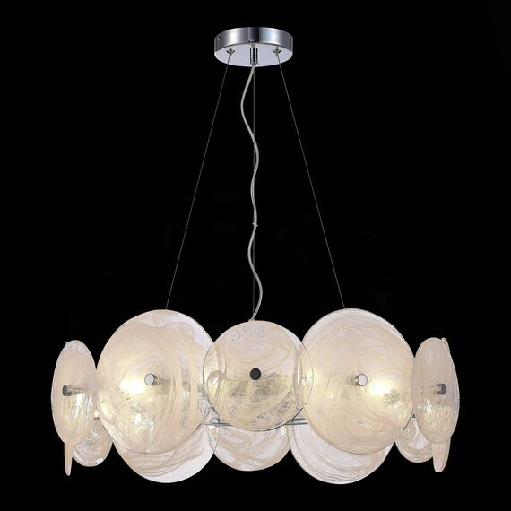 ST LUCE SL1658.103.12 Люстра подвесная ST-Luce Хром/Прозрачно-Белый G9 12*5W 4000K, изображение 4
