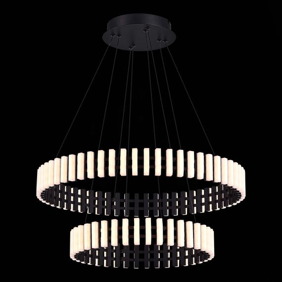 ST LUCE SL6203.403.65 Люстра подвесная ST-Luce Черный/Белый LED 1*65W 3000K, изображение 4