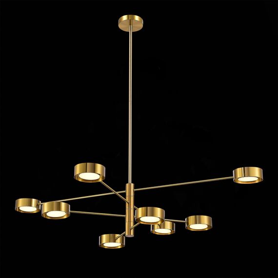 ST LUCE SL6504.302.08 Светильник потолочный ST-Luce Латунь/Латунь LED 8*5W 3000K, изображение 5