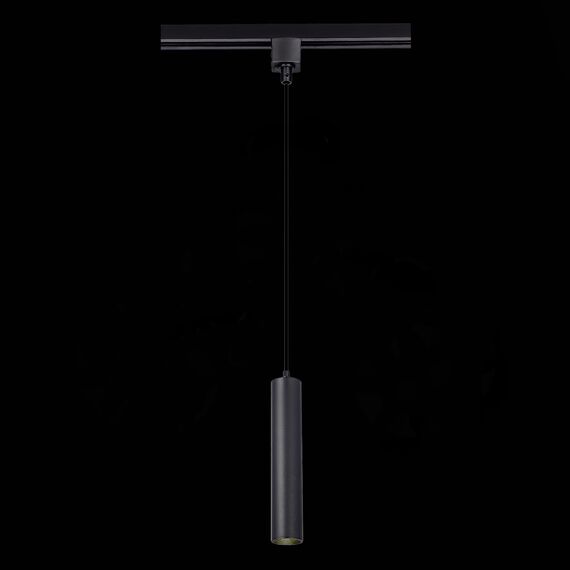 ST LUCE ST151.406.01 Светильник трековый Черный GU10 1*50W IP20 D54xH290 220V Без ламп, изображение 3