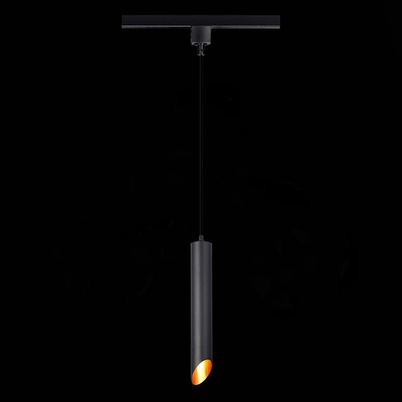 ST LUCE ST152.416.01 Светильник трековый Черный GU10 1*50W IP20 D60xH400 220V Без ламп, изображение 6