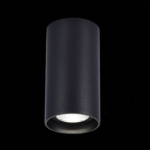 ST LUCE ST157.432.15 Светильник потолочный Черный LED 1*15W 3000K 1 200Lm Ra>90 60° IP44 D75xH140 220-265V, изображение 5