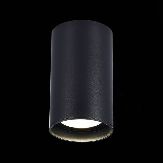 ST LUCE ST157.432.20 Светильник потолочный Черный LED 1*20W 3000K 1 600Lm Ra>90 60° IP44 D95xH150 220-265V, изображение 4