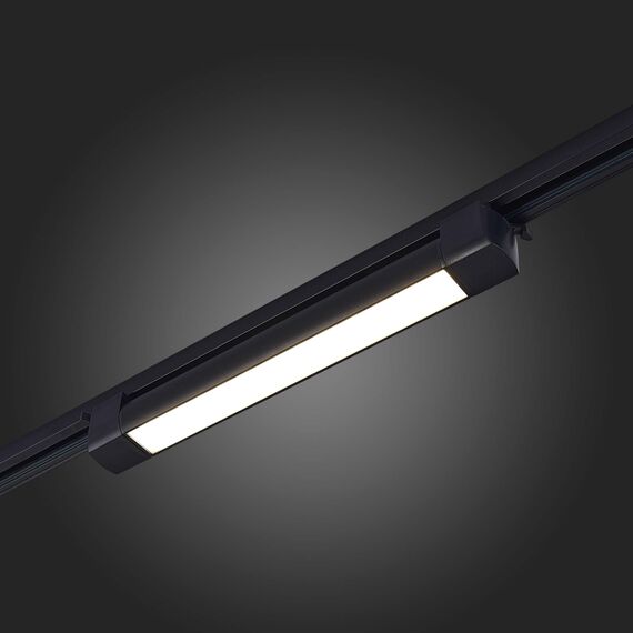 ST LUCE ST368.436.20 Светильник трековый Черный LED 1*20W 3000K 1 450Lm Ra>90 120° IP20 L387xW49xH54 170-240V