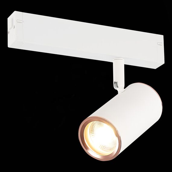 ST LUCE ST504.526.01 Светильник трековый Белый GU10 1*50W  IP20 L104xW54xH111 180-240V Без ламп, изображение 5