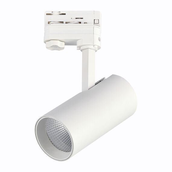 ST LUCE ST661.536.20 Светильник трековый Белый LED 1*20W 3000K 1 600Lm Ra>90 38° IP20 L150xW70xH202 165-265V, изображение 3