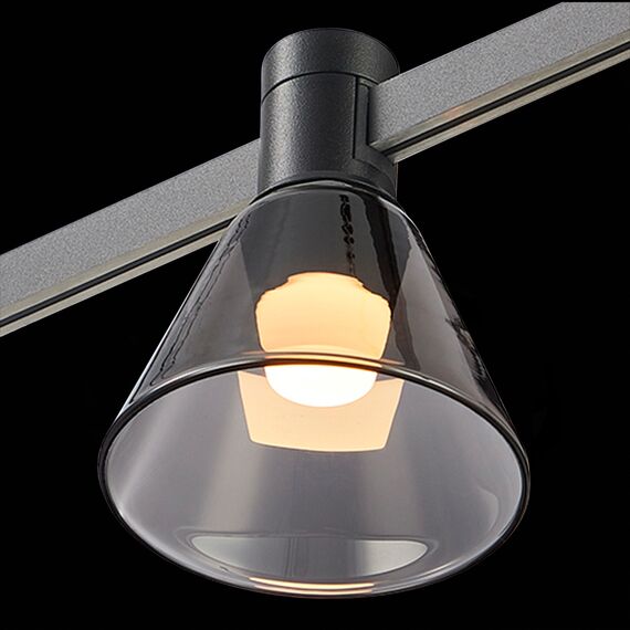 ST LUCE ST814.406.03 Магнитный трековый светильник FARM Черный LED 1*3W 3000K 78Lm Ra90 120 IP20 D90xH102 24, изображение 6