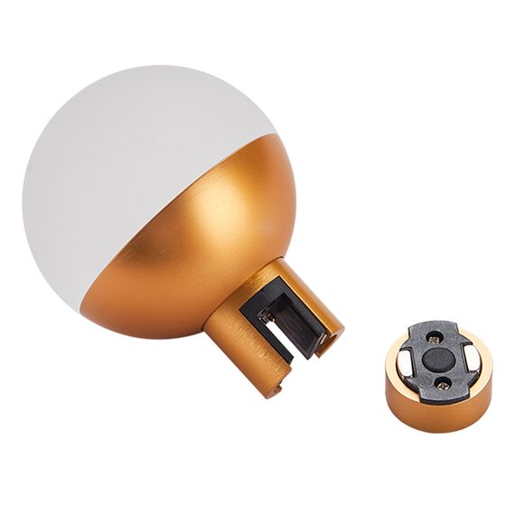 ST LUCE ST815.206.05 Магнитный трековый светильник FARM Золотистый LED 1*5W 3000K 89Lm Ra90 120 IP20 D75xH10, изображение 6